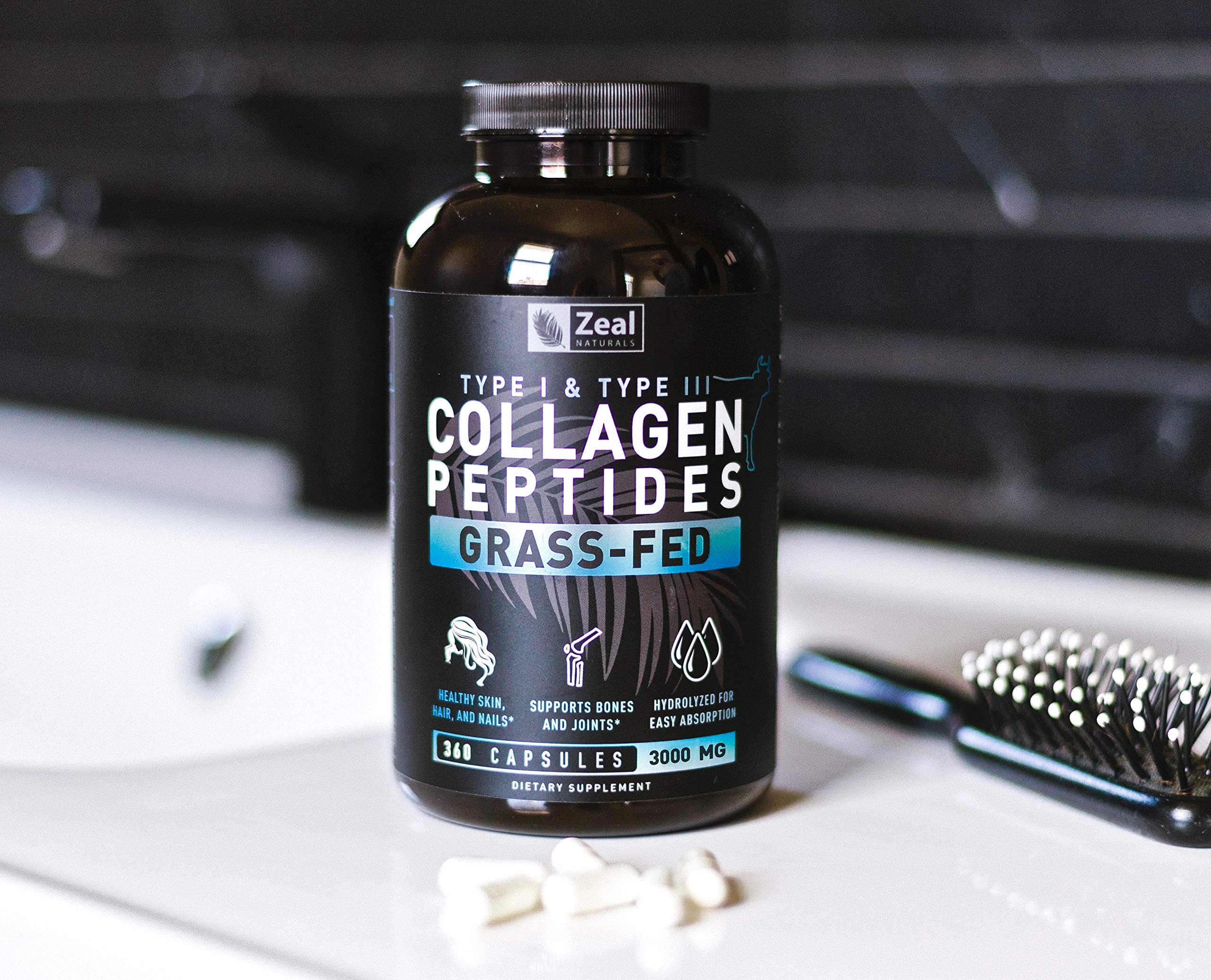 Foto 4 pulgar | Píldoras De Colágeno Zeal Naturals Collagen Peptides 360 Cápsulas - Venta Internacional.