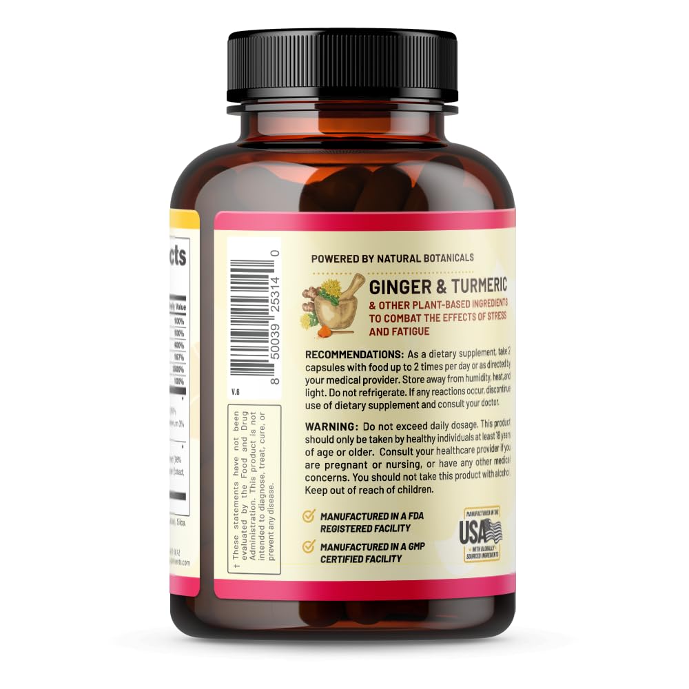 Foto 2 | Suplementos Snap Supplements Metabolism Natural Energy 60 Cápsulas - Venta Internacional