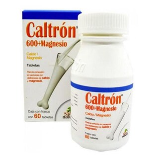 Foto 3 | Multivitamínico Caltrón 600+magnesio 60 Tabletas