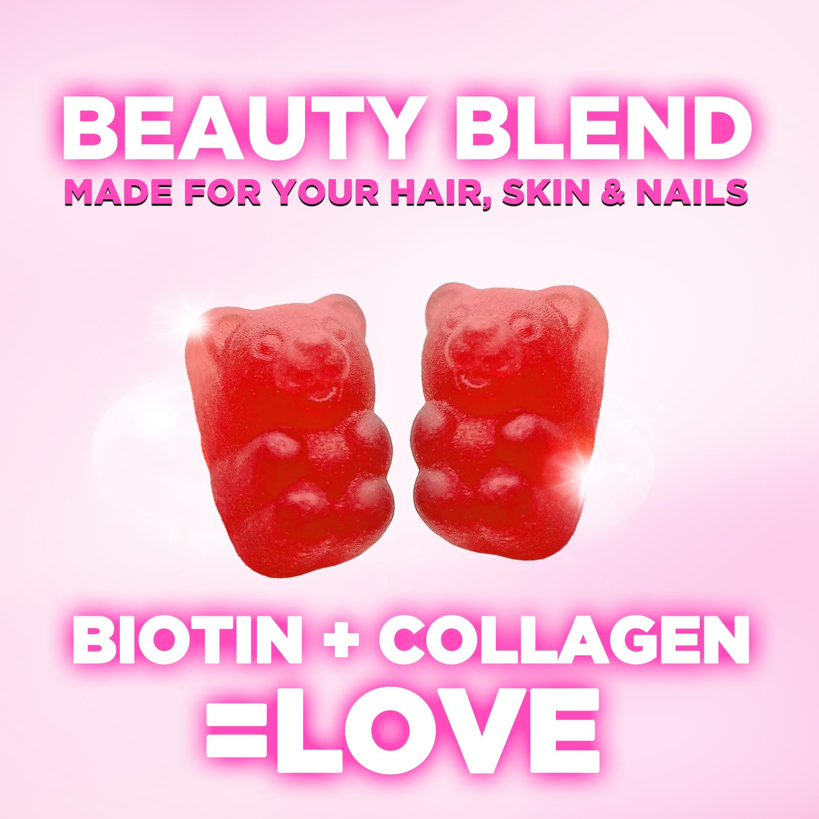 Foto 8 pulgar | Gominolas De Colágeno ¡hola, Cariño! Con Biotina Para Mujeres Y Hombres, 120 Unidades - Venta Internacional.