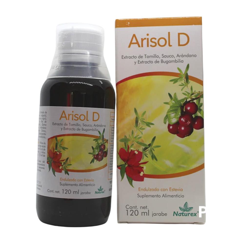 Foto 3 pulgar | Suplemento Alimenticio Arisol D Jarabe 120 Ml