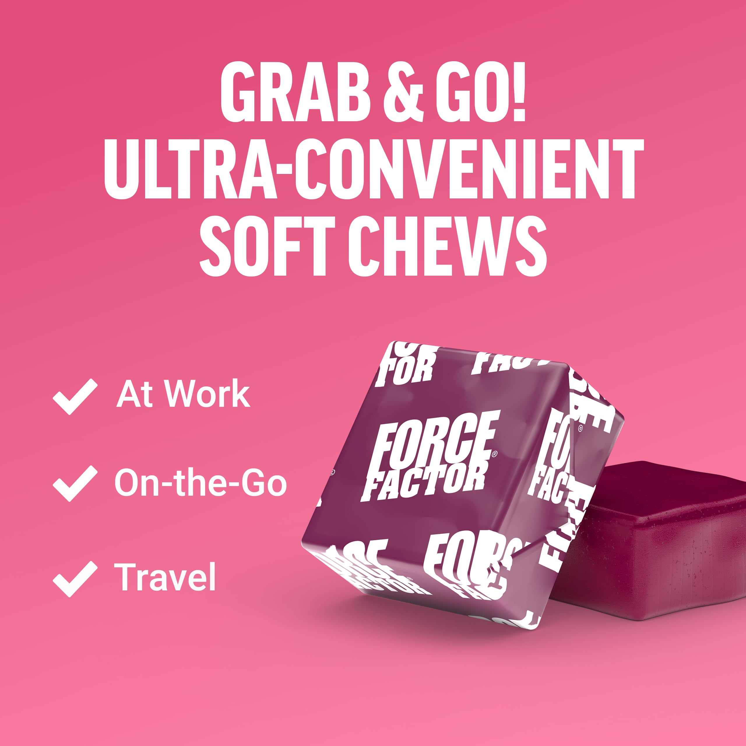 Foto 6 pulgar | Superfoods Force Factor 180 Soft Chews Que Aumentan El Colágeno - Venta Internacional.