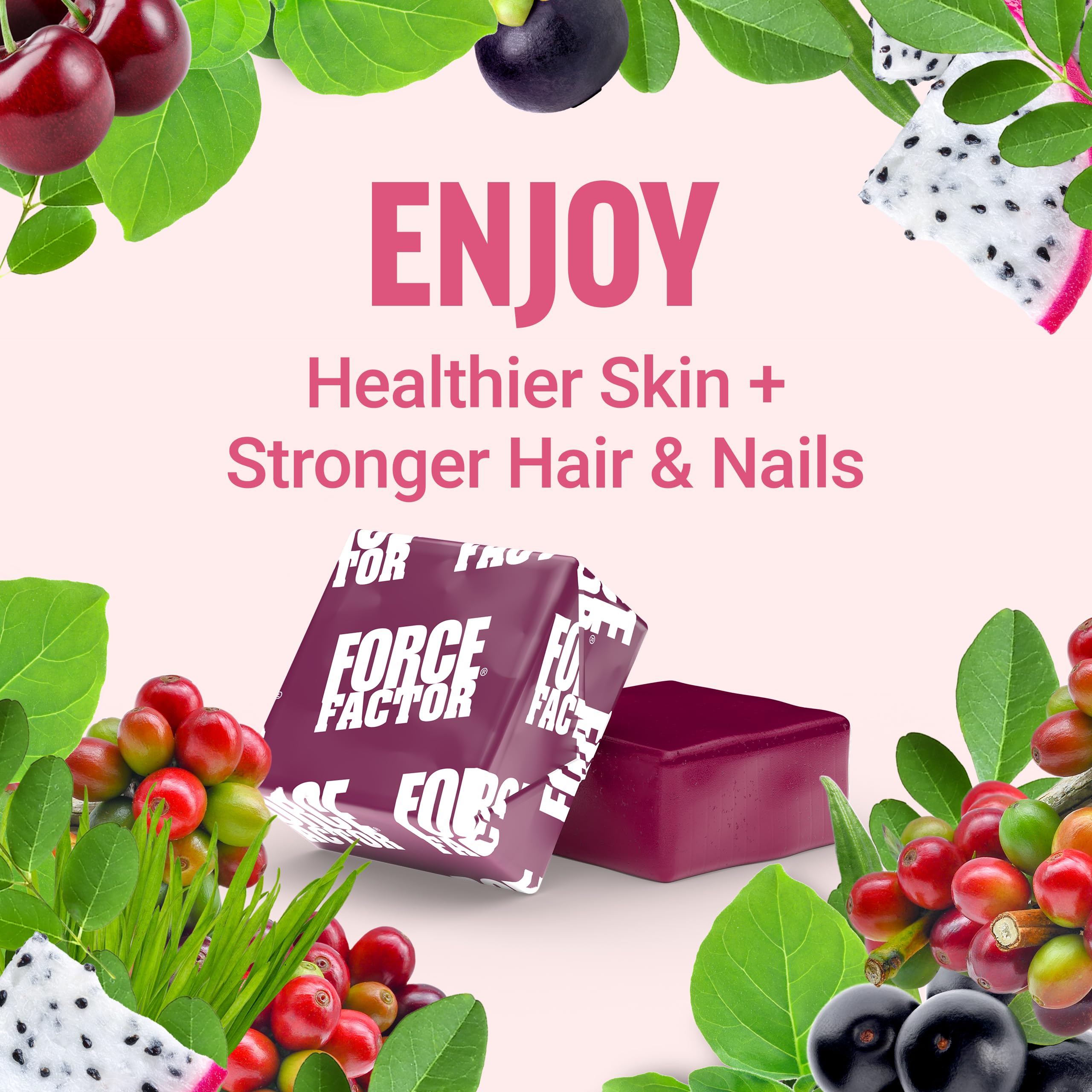 Foto 7 | Superfoods Force Factor 180 Soft Chews Que Aumentan El Colágeno - Venta Internacional.