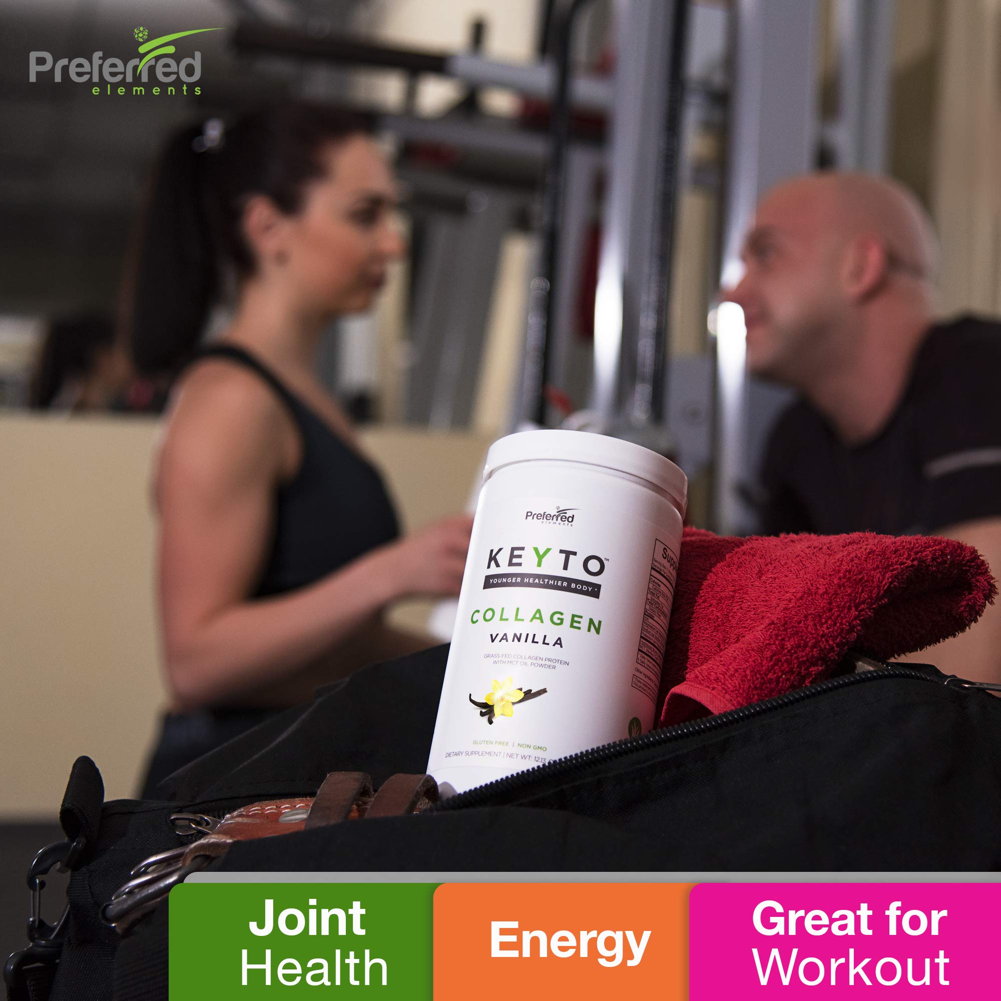 Foto 6 pulgar | Proteína De Colágeno En Polvo Preferred Elements Keto Vanilla - Venta Internacional.