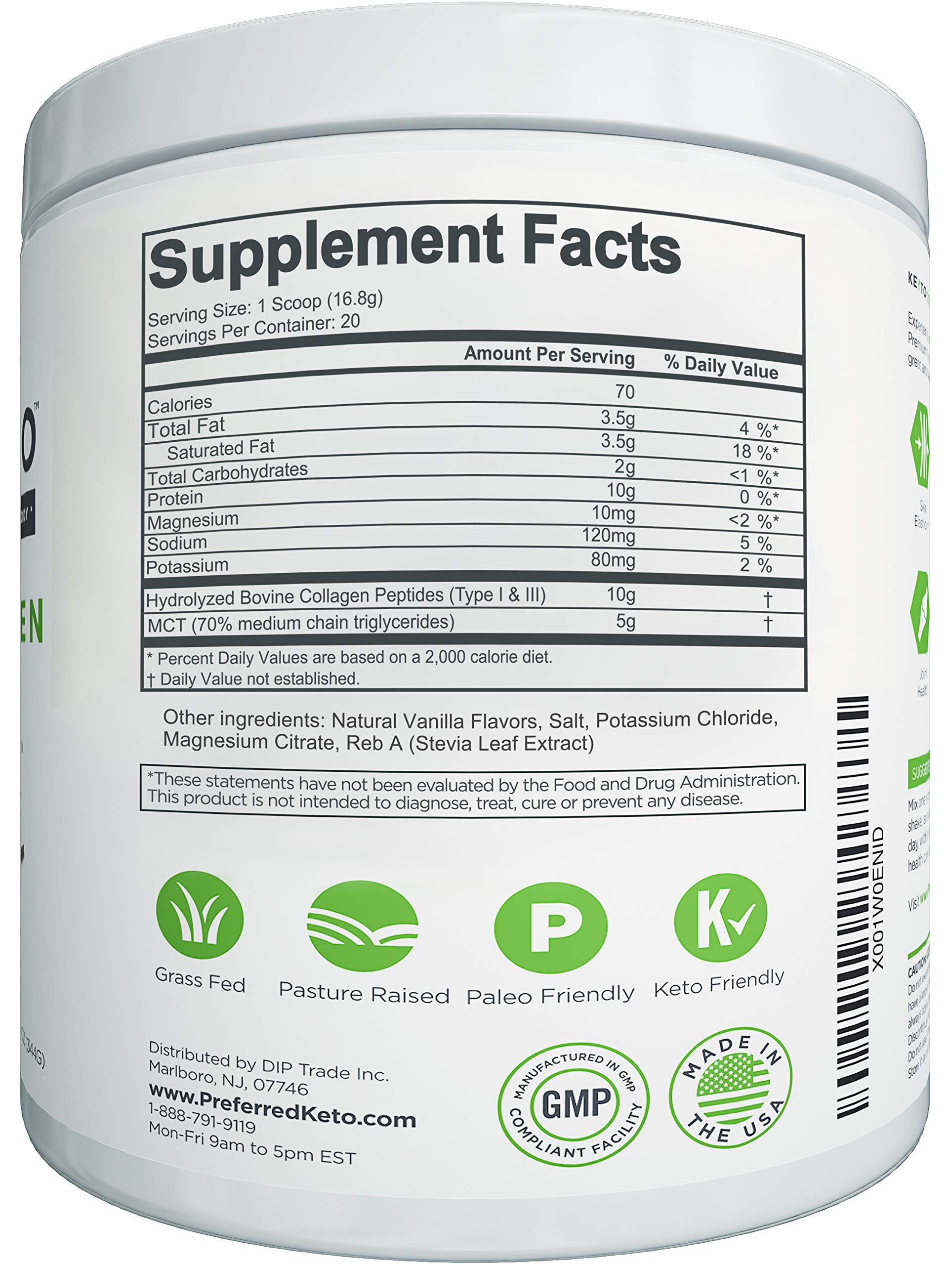 Foto 6 | Proteína De Colágeno En Polvo Preferred Elements Keto Vanilla - Venta Internacional.