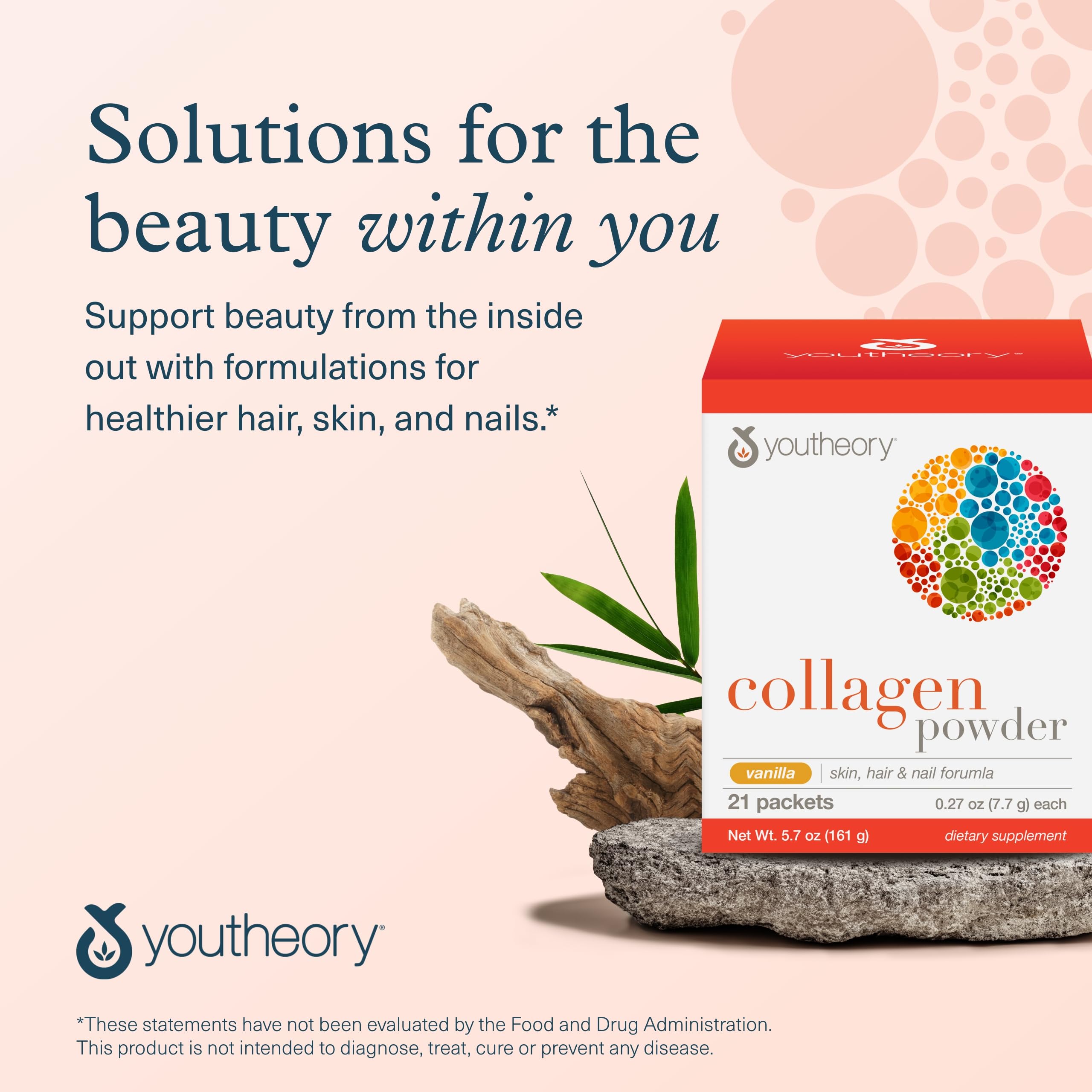 Foto 7 | Suplemento De Colágeno En Polvo Youtheory Con Vitamina C Y Biotina 7,6 Ml - Venta Internacional.