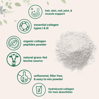 Foto 3 | Microingredientes De Colágeno En Polvo Hidrolizados 340 Ml Tipo I Y Iii - Venta Internacional.