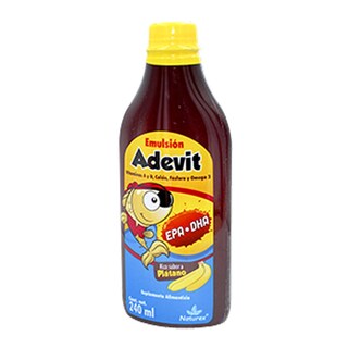 Foto 3 | Emulsión Adevit Sabor Plátano 240 Ml