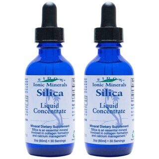 Foto 1 | Suplemento De Sílice Eidon Liquid Silice Mineral, 60 Ml, Paquete De 2 - Venta Internacional.