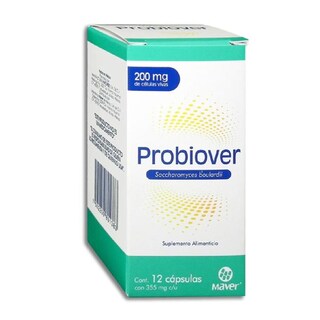 Foto 2 | Suplemento Alimenticio Probiover 355 Mg 12 Cápsulas