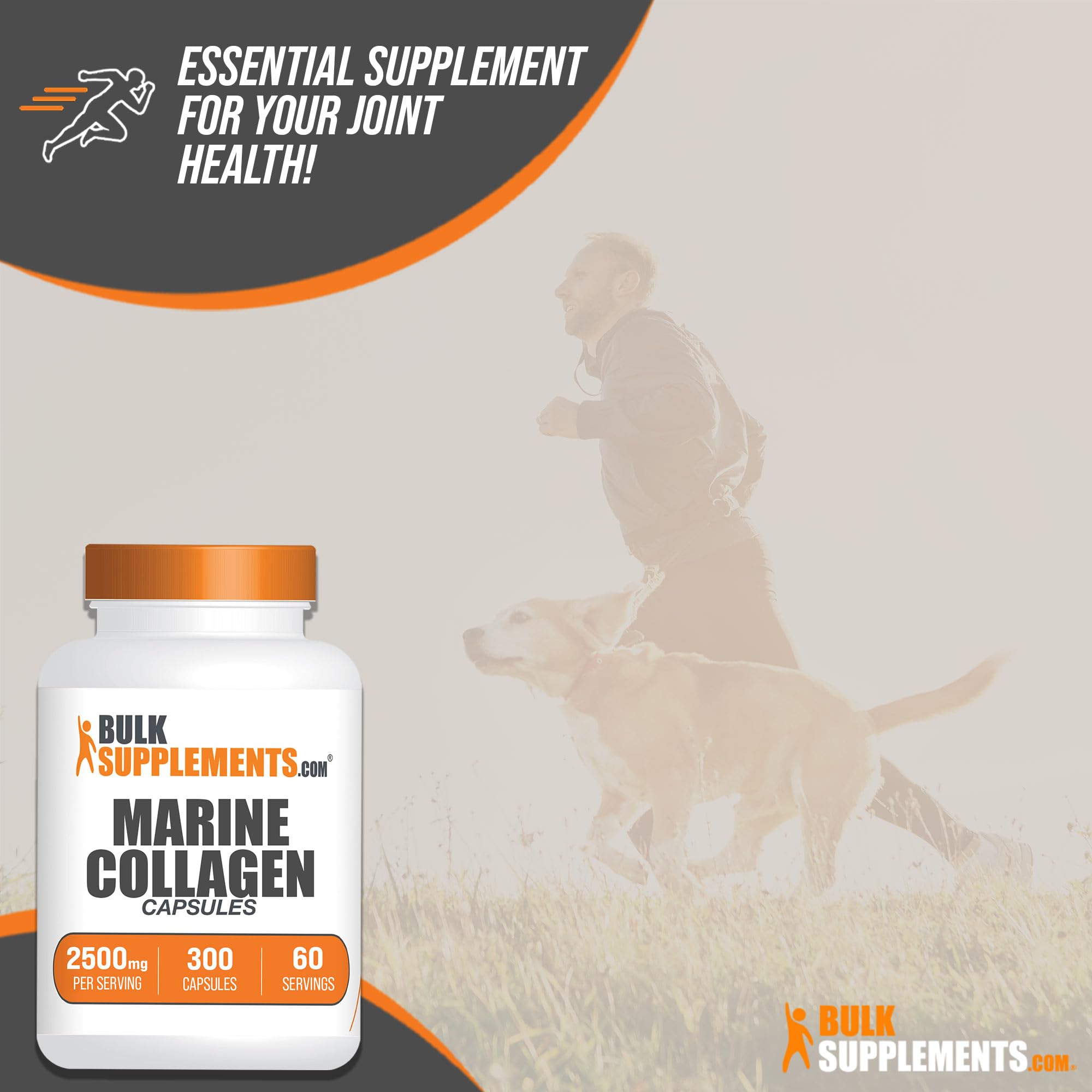 Foto 6 pulgar | Suplemento De Colágeno Marino Bulksupplements.com 300 Cápsulas - Venta Internacional.