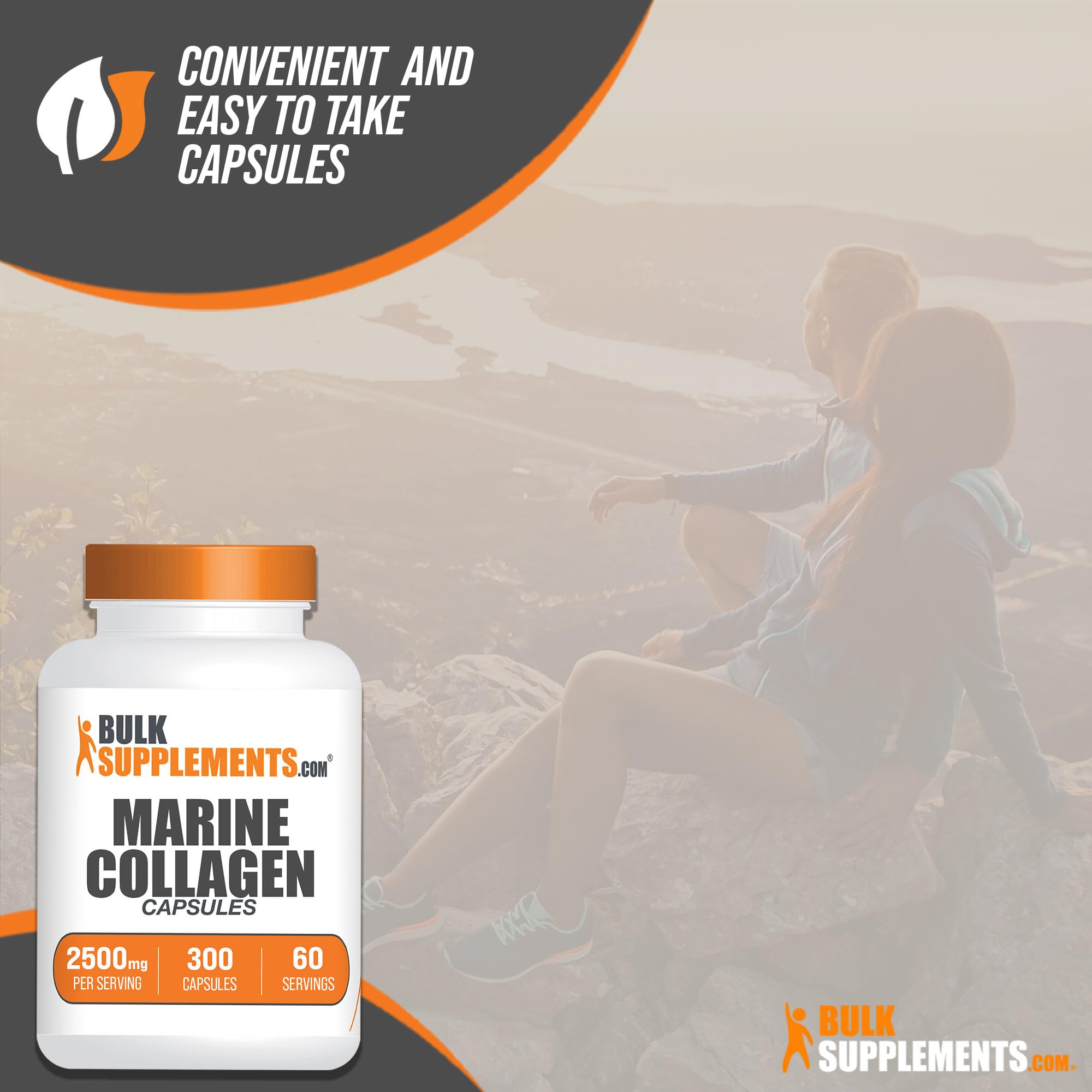 Foto 7 pulgar | Suplemento De Colágeno Marino Bulksupplements.com 300 Cápsulas - Venta Internacional.