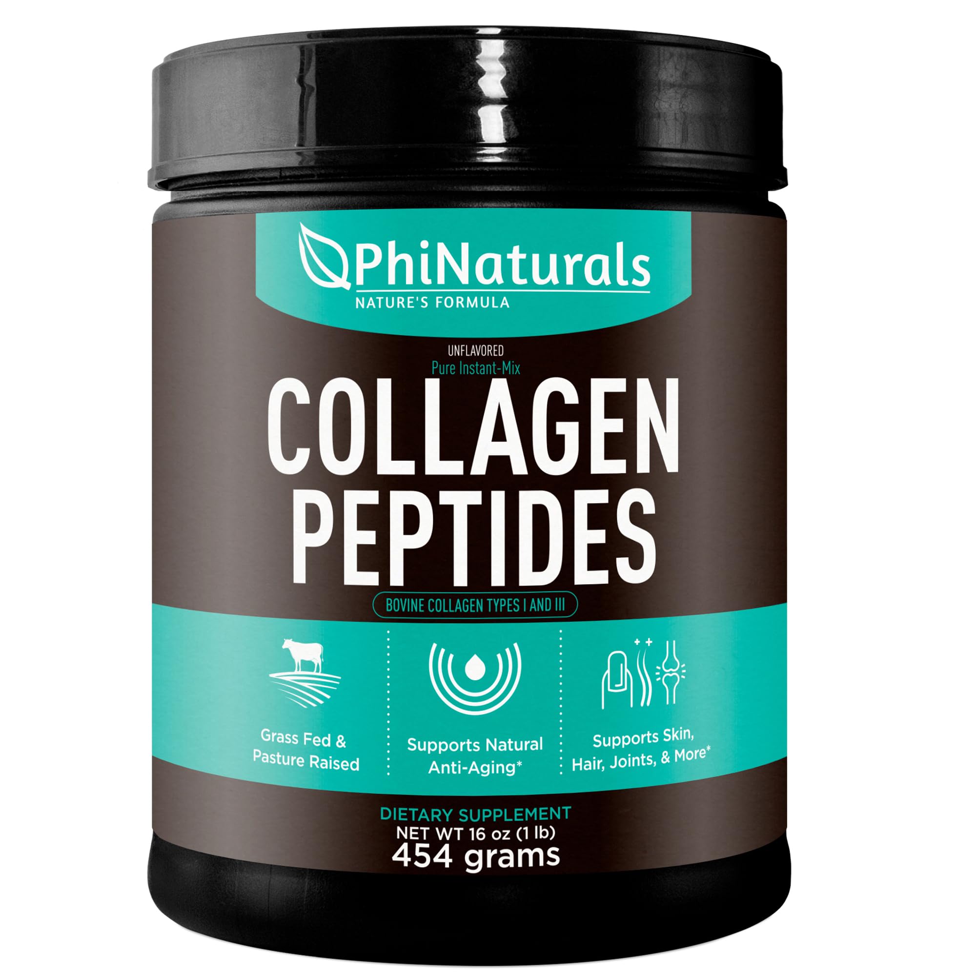 Foto 2 pulgar | Péptidos Hidrolizados De Phinaturals En Polvo Sin Sabor - Venta Internacional.