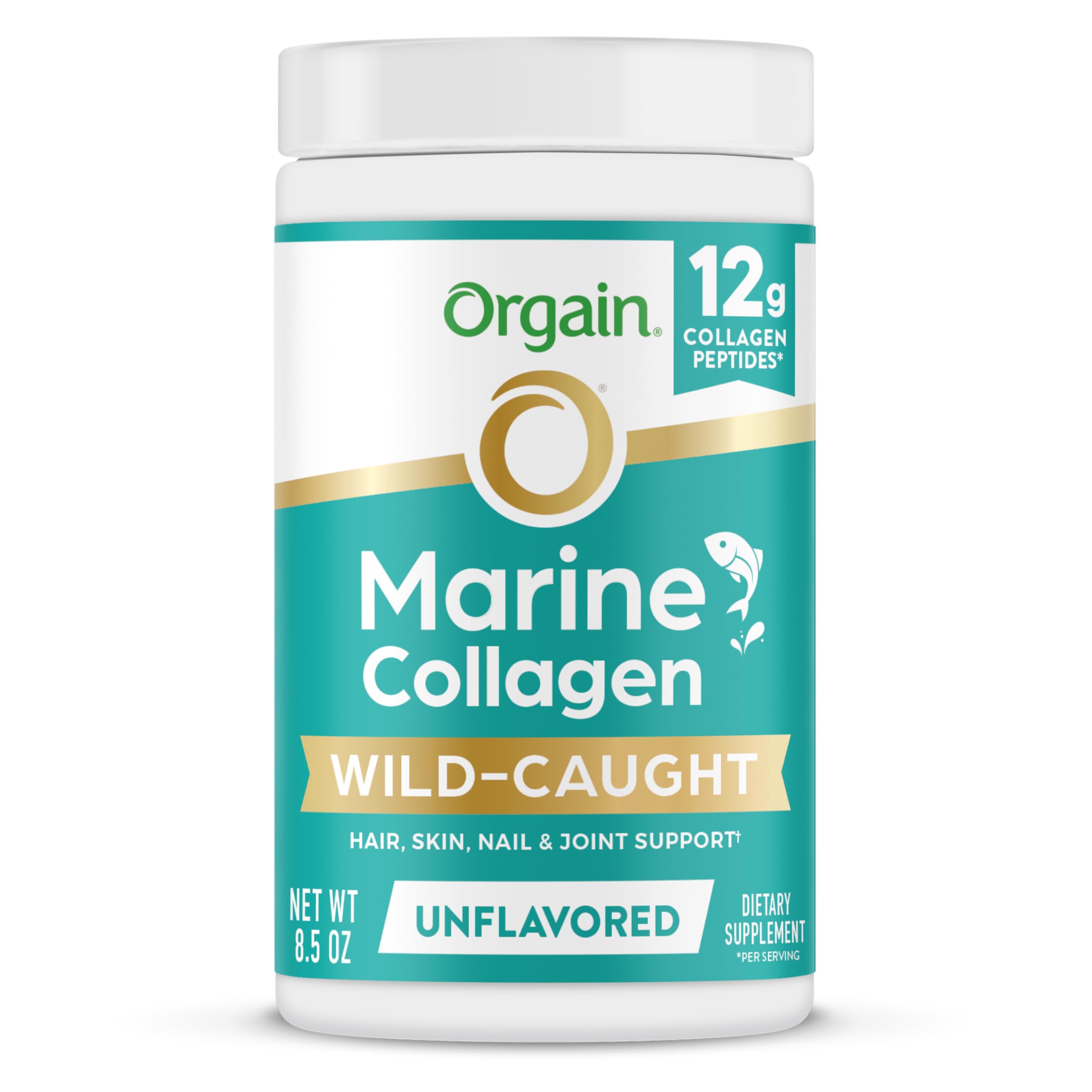 Foto 2 pulgar | Péptidos De Colágeno En Polvo Orgain Wildcaught Marine 250 Ml - Venta Internacional.