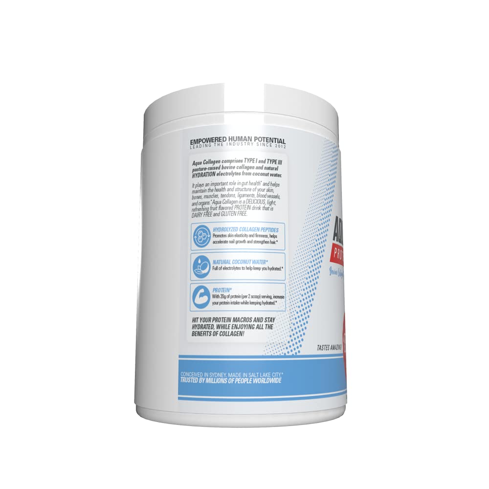 Foto 4 pulgar | Péptidos De Colágeno En Polvo Ehp Labs Aqua 240 Ml, Frambuesa - Venta Internacional.