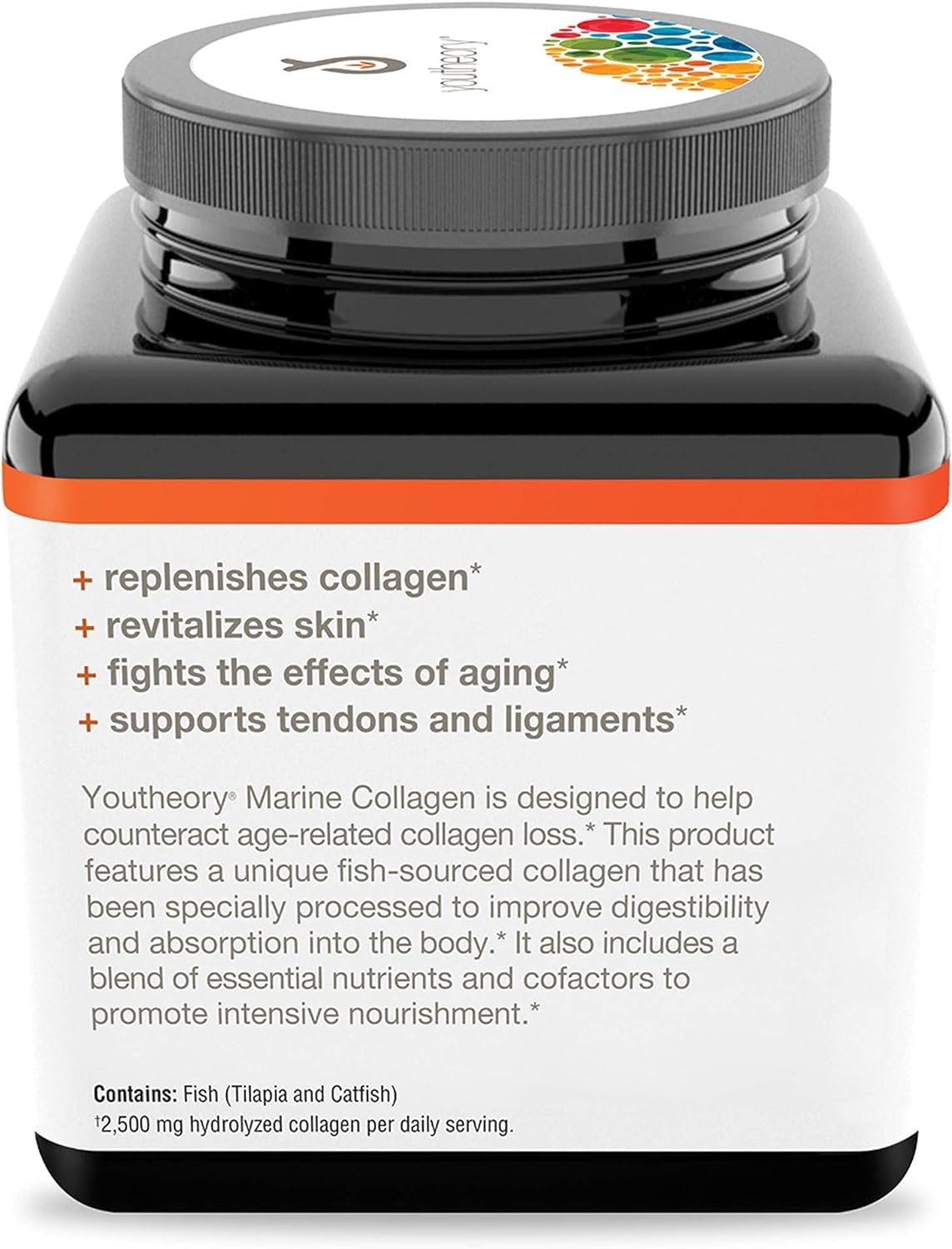 Foto 5 pulgar | Suplemento De Colágeno Marino Youtheory De 2500 Mg Con Vitaminas - Venta Internacional.