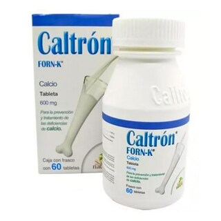 Foto 3 | Multivitamínico Caltron Forn-k 60 Tabletas