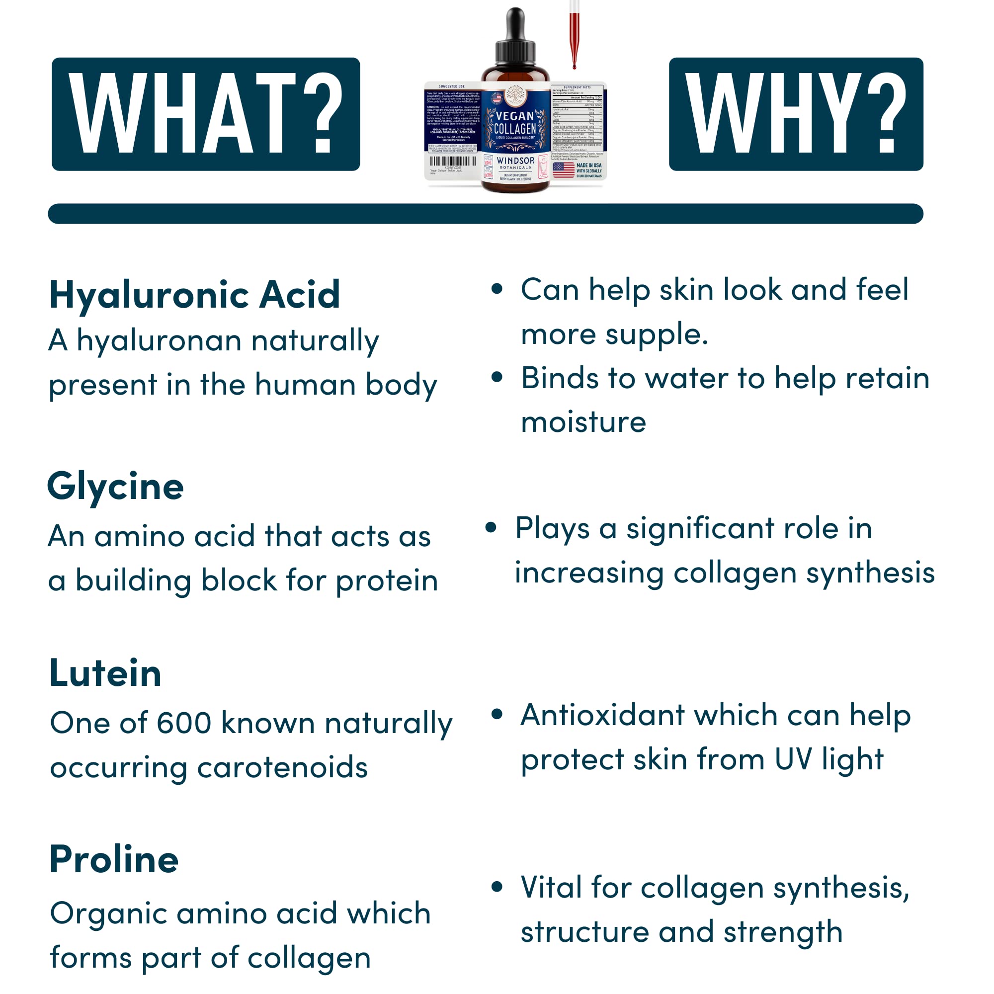 Foto 4 pulgar | Suplemento Windsor Botanicals Vegan Colágeno Builder 60 Ml - Venta Internacional.