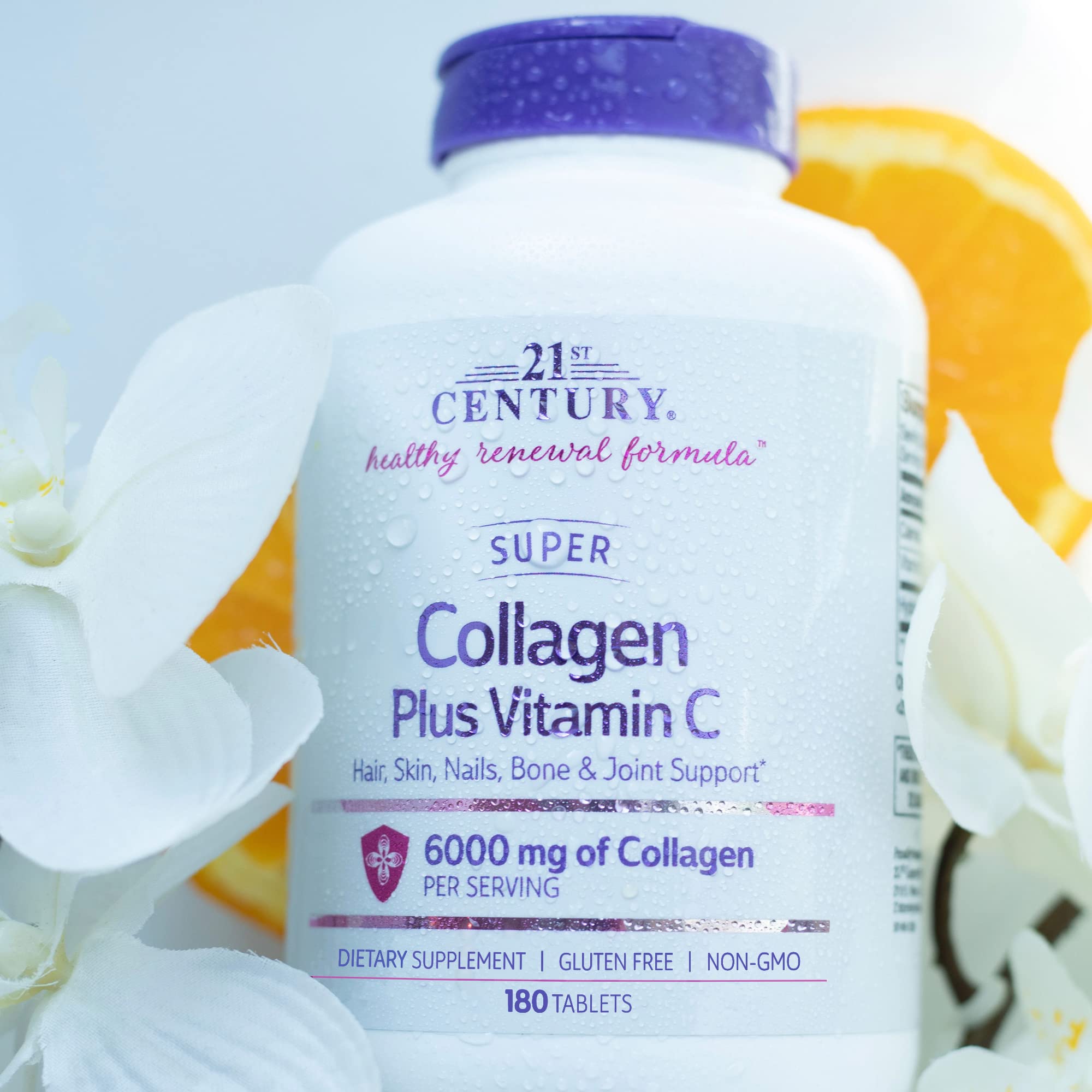 Foto 5 pulgar | Suplemento 21st Century Super Collagen + Vitamina C 180 Comprimidos - Venta Internacional.