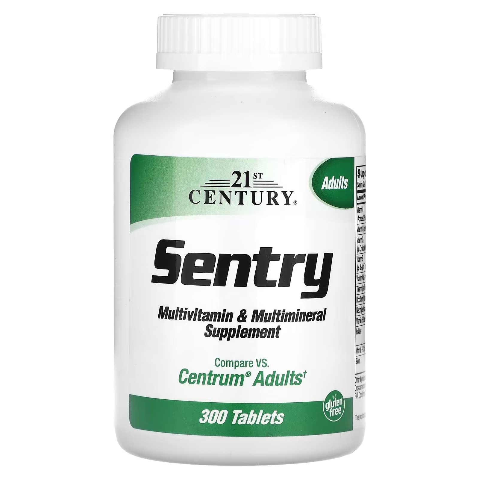 Foto 1 | Suplemento 21st Century Multivitamínico de 300 Tabletas-Venta Internacional