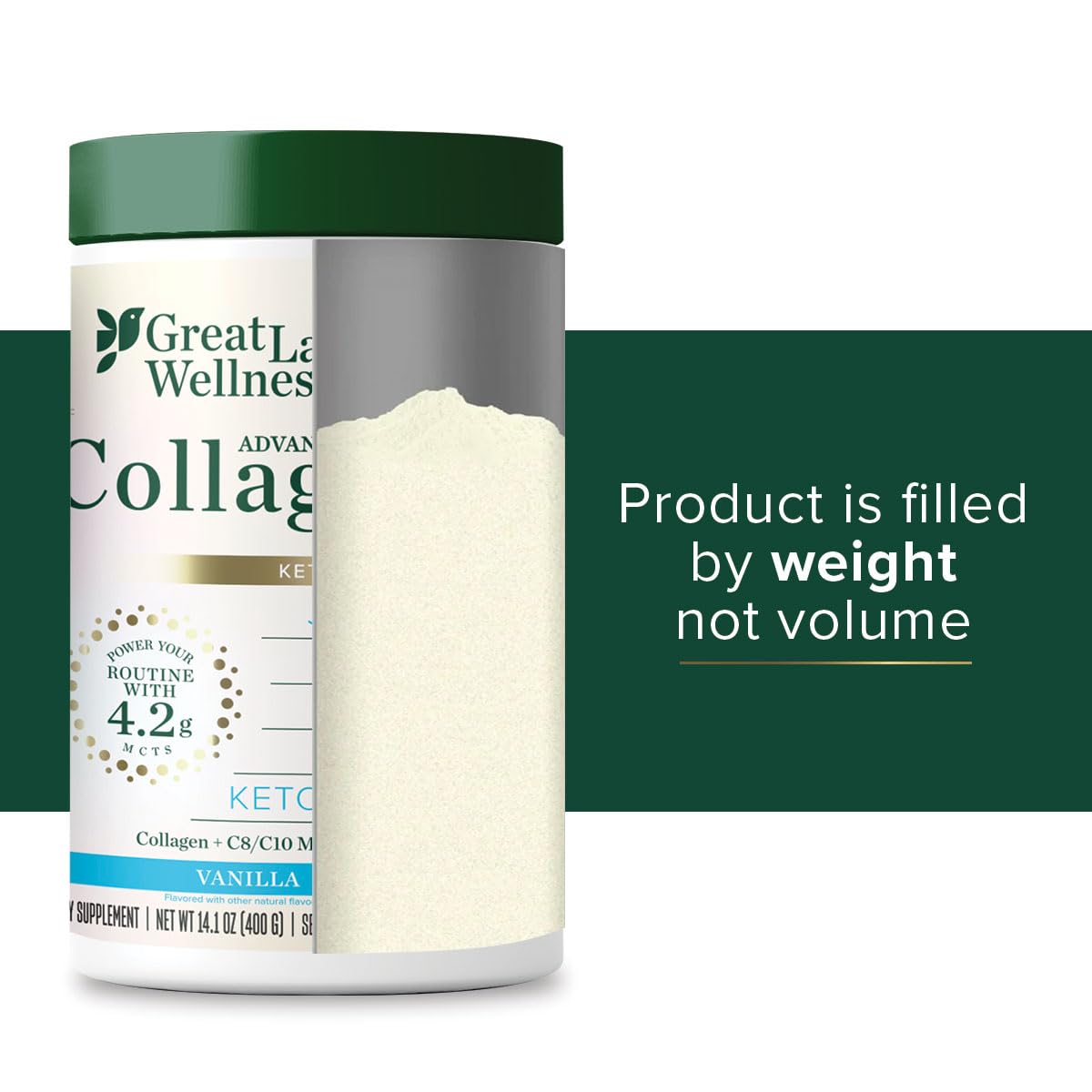 Foto 5 pulgar | Suplemento Great Lakes Wellness Keto Boost Colágeno 400 G - Venta Internacional.