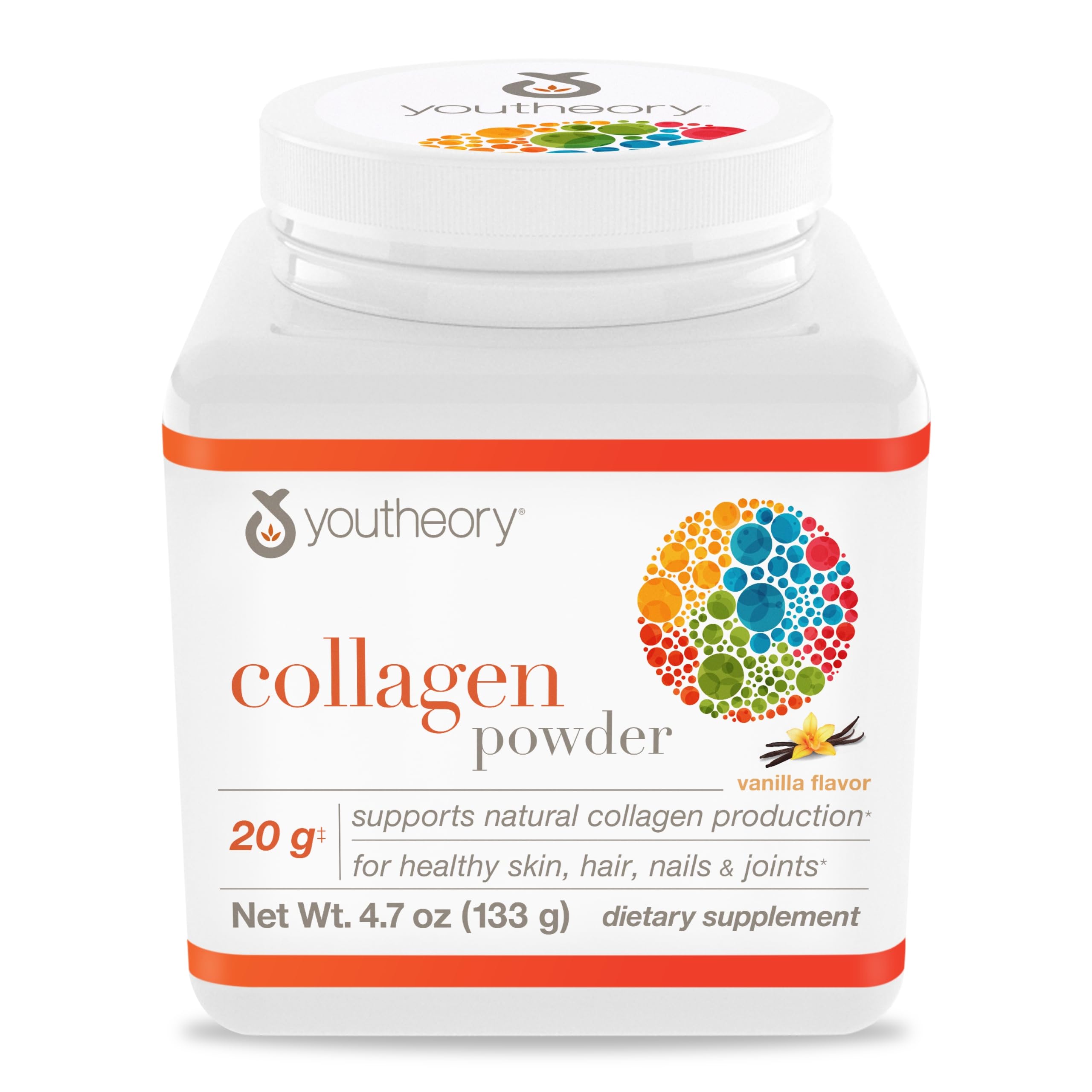 Foto 2 pulgar | Colágeno En Polvo Youtheory Premium Con Vitamina C Y Biotina 140 Ml - Venta Internacional.