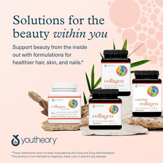 Foto 7 | Colágeno En Polvo Youtheory Premium Con Vitamina C Y Biotina 140 Ml - Venta Internacional.