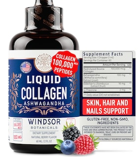 Foto 1 | Suplemento De Colágeno Líquido Windsor Botanicals, 100 Ml, 60 Porciones - Venta Internacional.