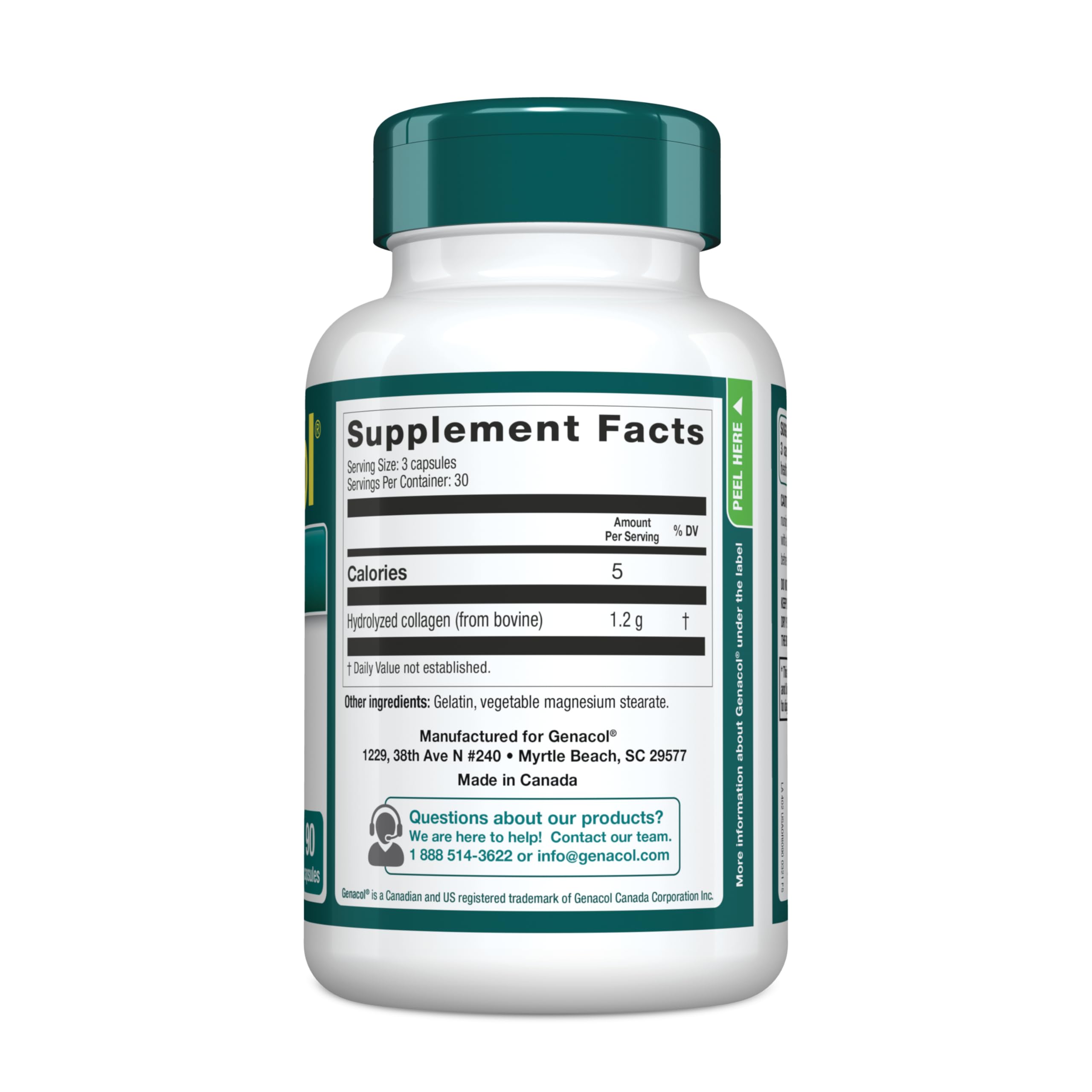 Foto 7 pulgar | Suplemento Genacol De Colágeno Hidrolizado Para La Salud De Las Articulaciones, 90 Cápsulas - Venta Internacional.