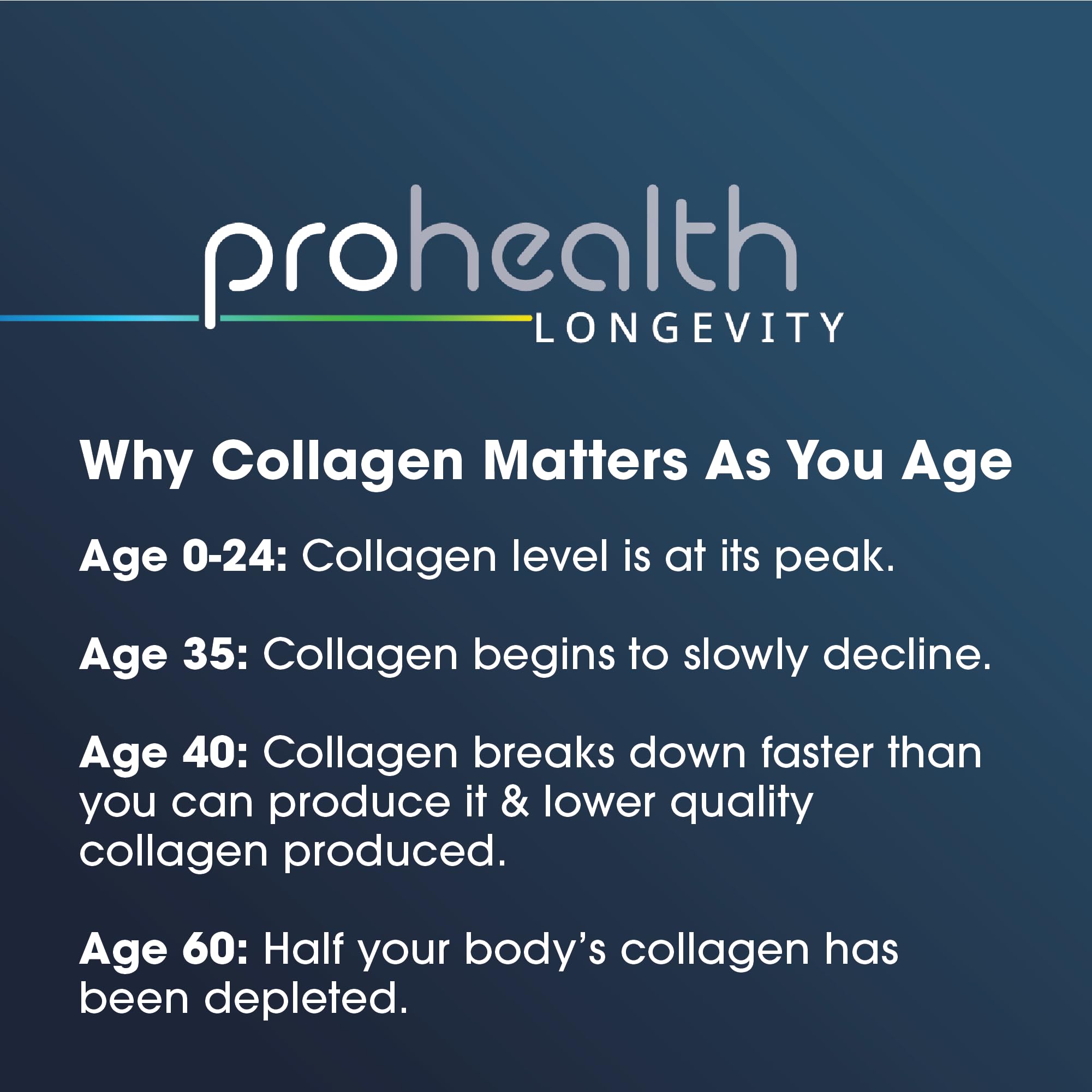 Foto 2 | Péptidos De Colágeno En Polvo Prohealth Longevity 30 Porciones - Venta Internacional.