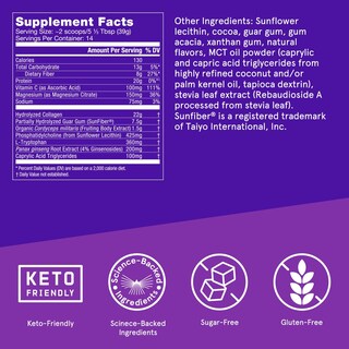 Foto 2 | Proteína De Colágeno Bulletproof Dark Chocolate Energy 570 Ml - Venta Internacional.