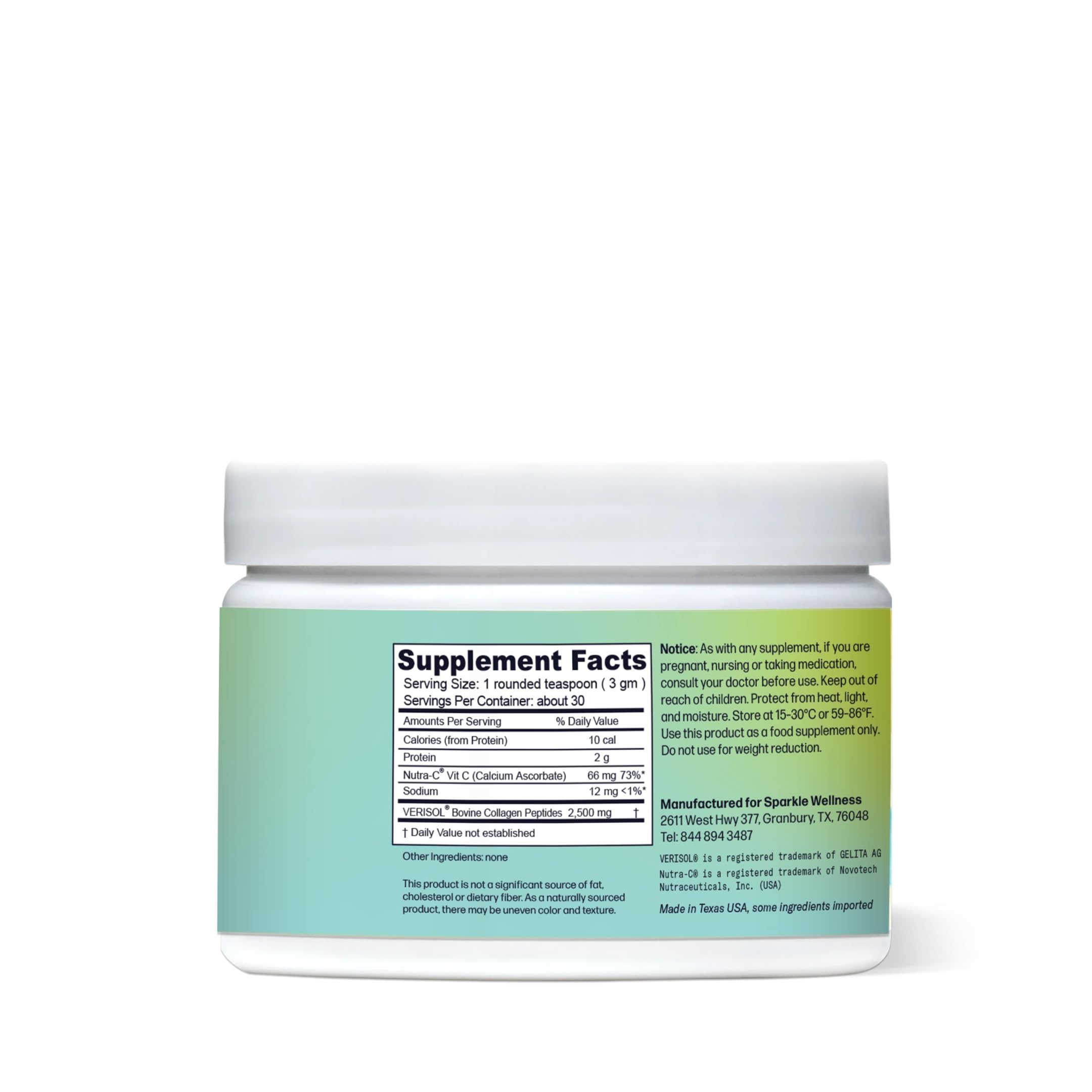 Foto 4 pulgar | Suplemento Sparkle Collagen Skin Boost Con Verisol 80 G - Venta Internacional.