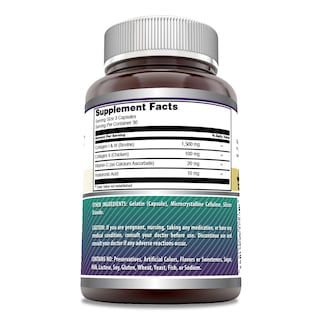 Foto 2 | Suplemento Amazing Formulas Advanced Colágeno 1600 Mg 90 Cápsulas - Venta Internacional.