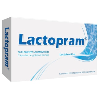 Foto 2 | Lactobacillus Lactopram 20 Cápsulas