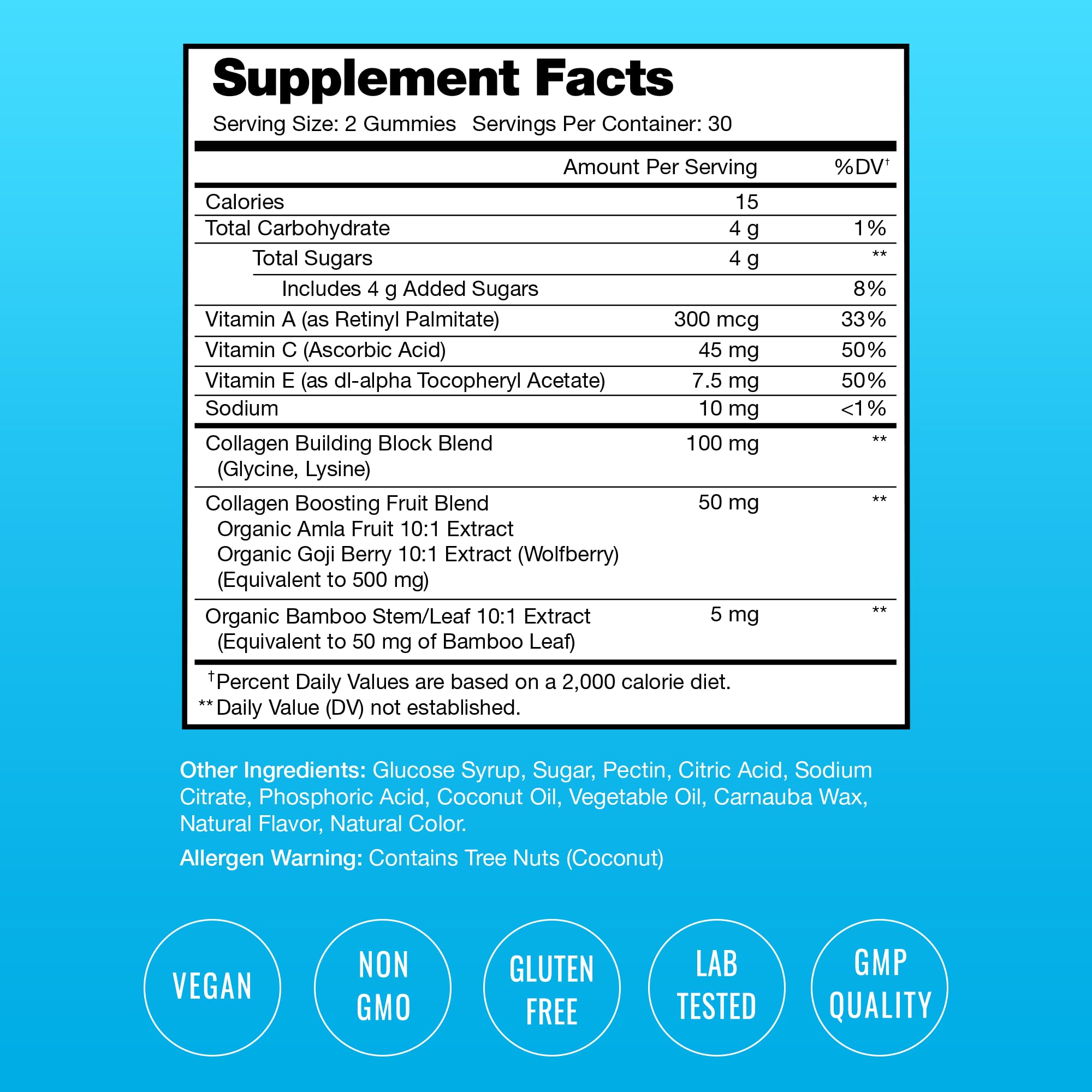 Foto 3 pulgar | Suplementos Nutrachamps Gomitas Potenciadoras De Colágeno 60 Unidades - Venta Internacional.