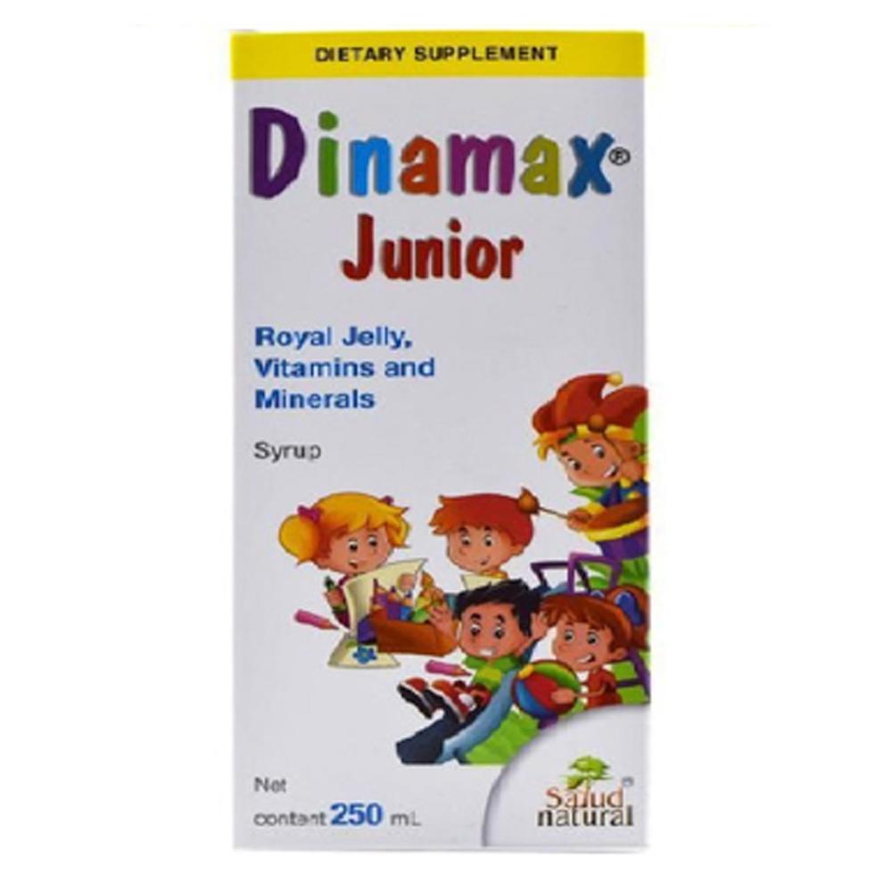 Foto 2 pulgar | Suplemento de Jalea Real + Vitaminas + Minerales Dinamax Junior 250 ml