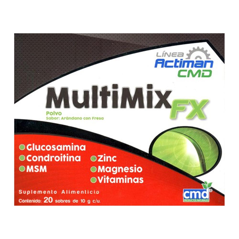 Foto 2 pulgar | Suplemento Alimenticio Multimix Fx 20 Sobres