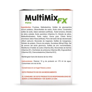Foto 3 | Suplemento Alimenticio Multimix Fx 20 Sobres