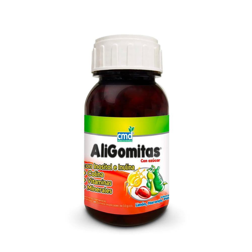 Foto 2 pulgar | Multivitamínico Aligomitas 40/10.8/7/5.2 Mg 60 Gomas