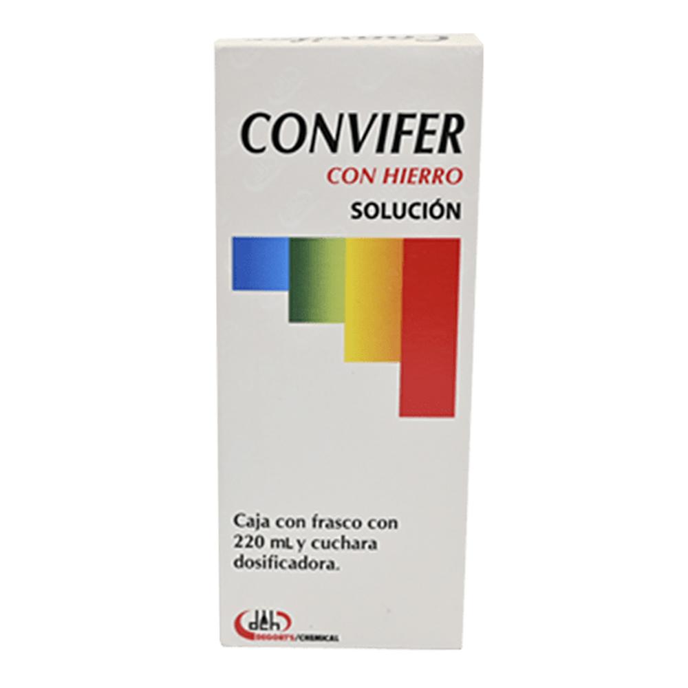 Foto 2 pulgar | Solución Convifer Con Hierro 110 Ml