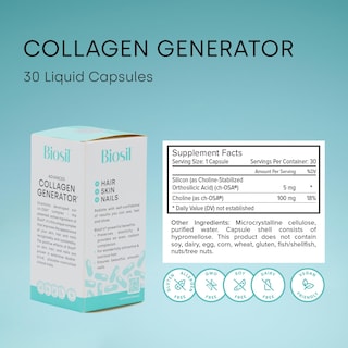 Foto 2 | Suplemento Biosil Collagen Generator 2 Piezas-Venta Internacional