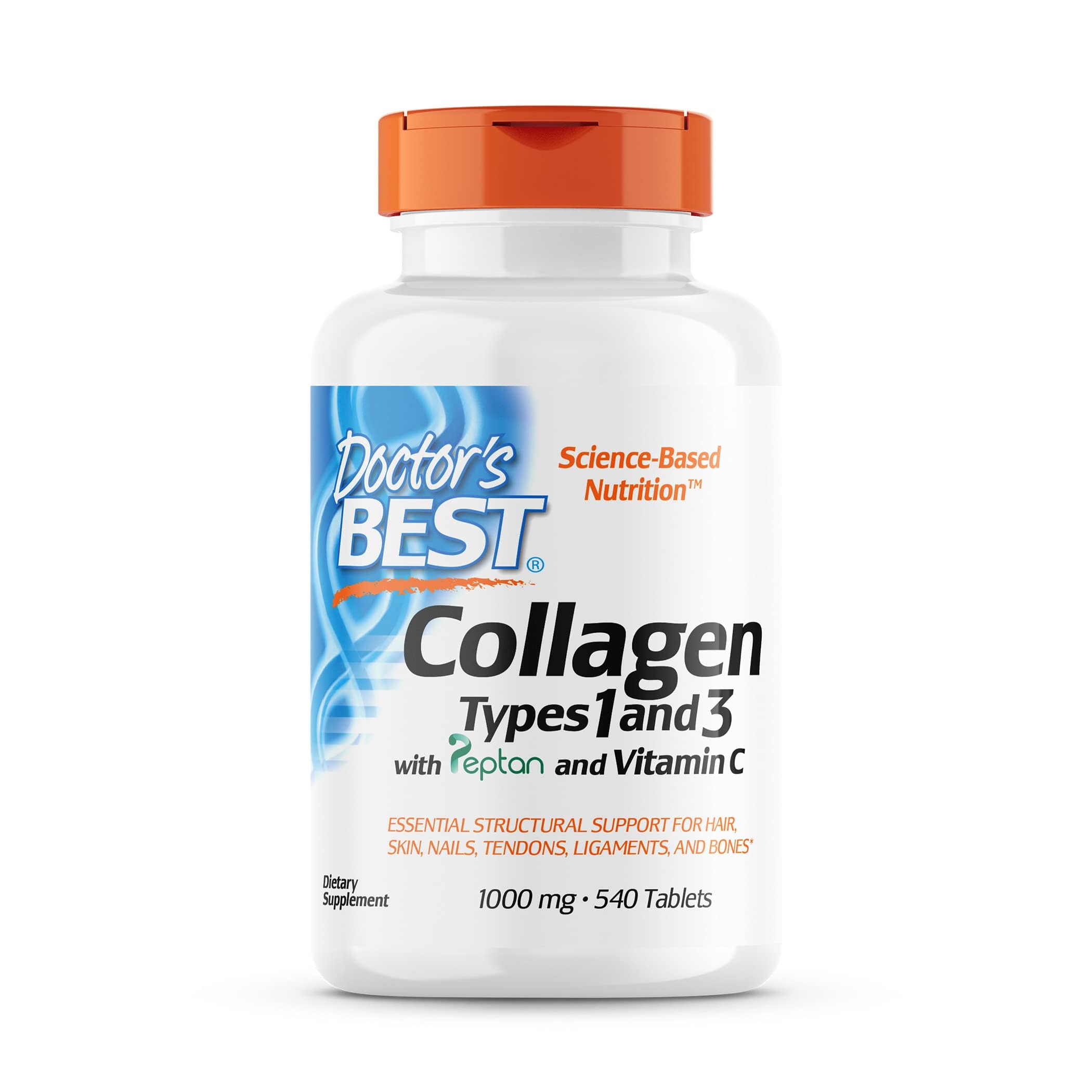 Foto 2 pulgar | Suplemento Doctor's Best Colágeno Tipos 1 y 3 1000 Mg 540 Comprimidos - Venta Internacional