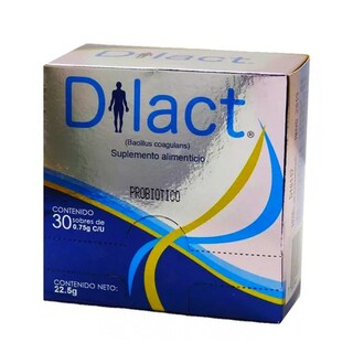 Foto 1 | Probióticos Dilact 0.75g 30 Sobres