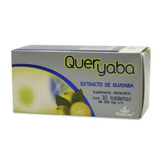 Foto 1 | Extracto de Guayaba Queryaba 500 Mg 30 Tabletas