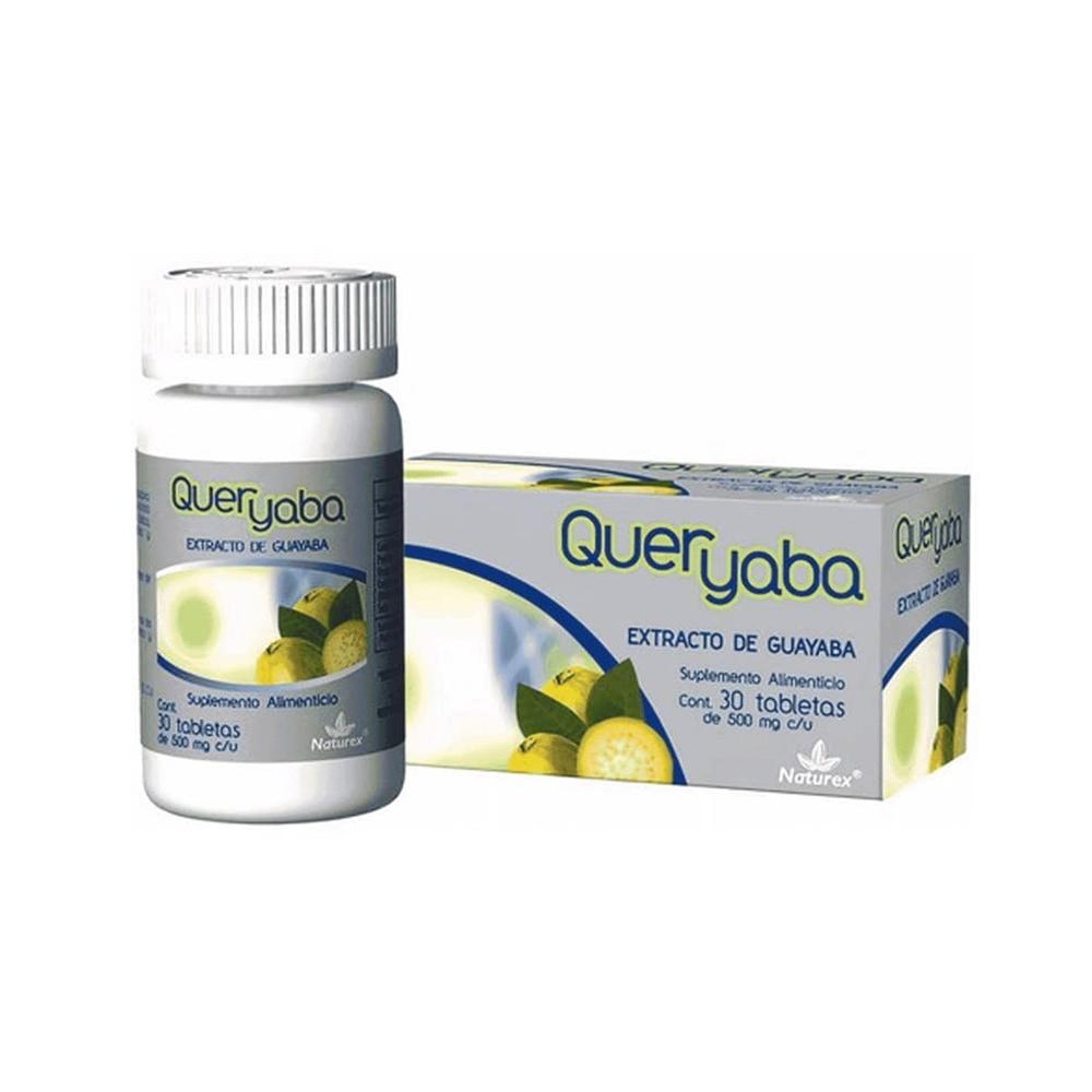 Foto 3 pulgar | Extracto de Guayaba Queryaba 500 Mg 30 Tabletas