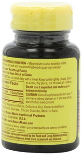 Foto 4 | Suplemento Nature Made Magnesio 250 Mg 100 Tabletas X 6 - Venta Internacional.