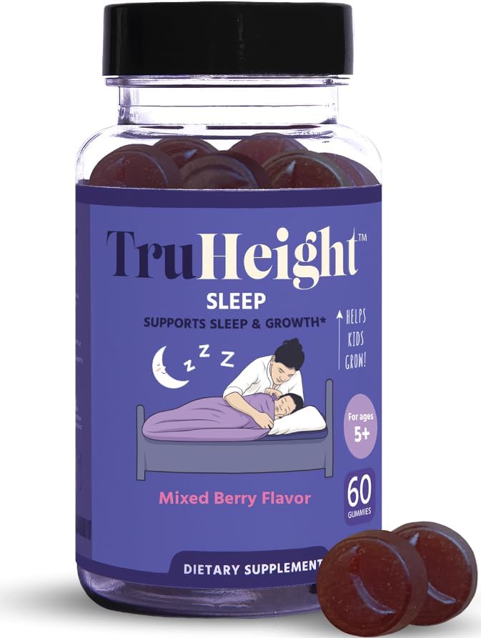 Foto 2 pulgar | Gominolas Para Dormir Truheight Para Niños Y Adolescentes Con Melatonina 1 Mg, Ashwagandha - Venta Internacional.