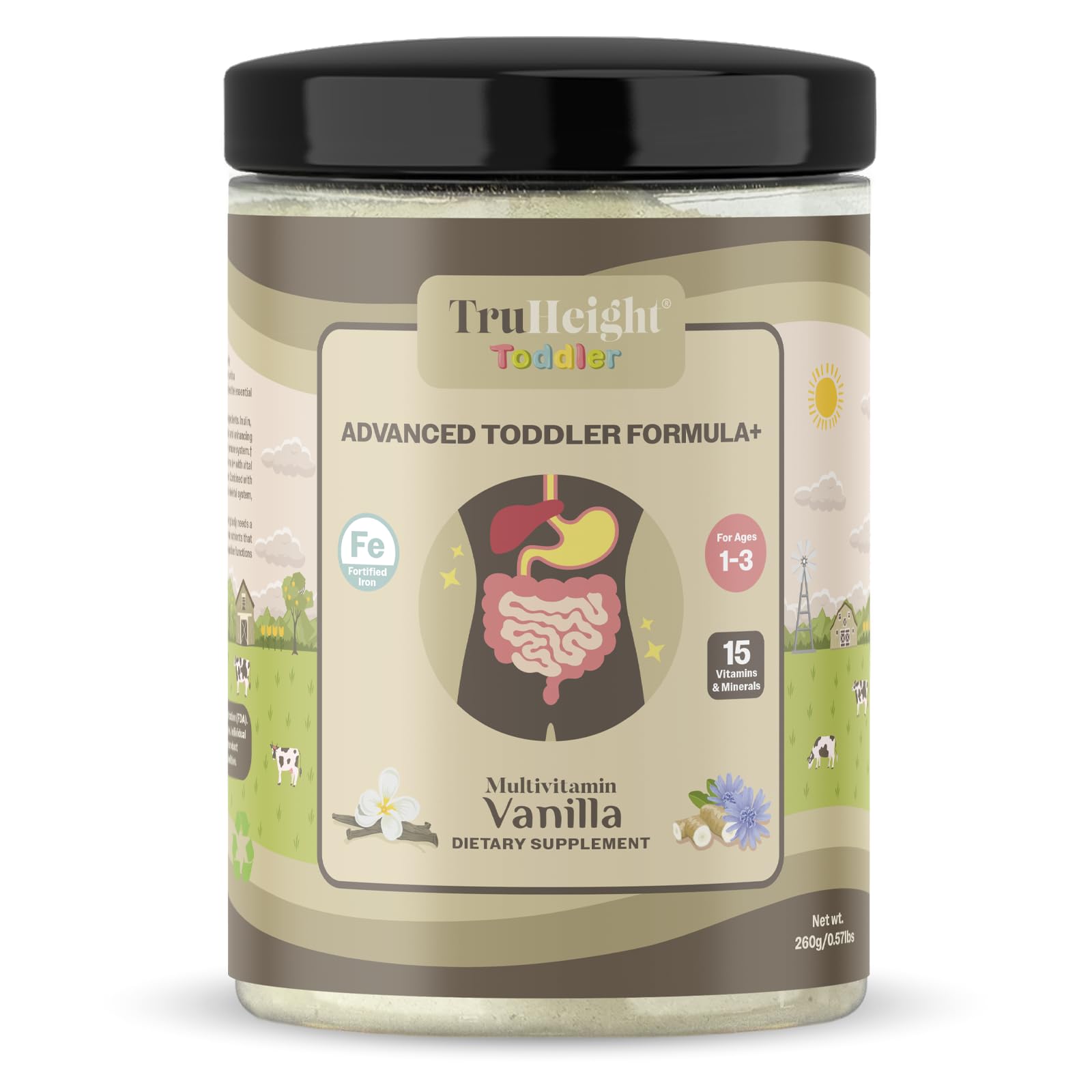 Bebida Nutricional Truheight Toddler Advanced Formula+ Vanilla - Venta Internacional.