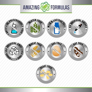 Foto 5 | Suplemento Amazing Formulas, Pectina De Manzana, 1400 Mg, 120 Cápsulas - Venta Internacional.