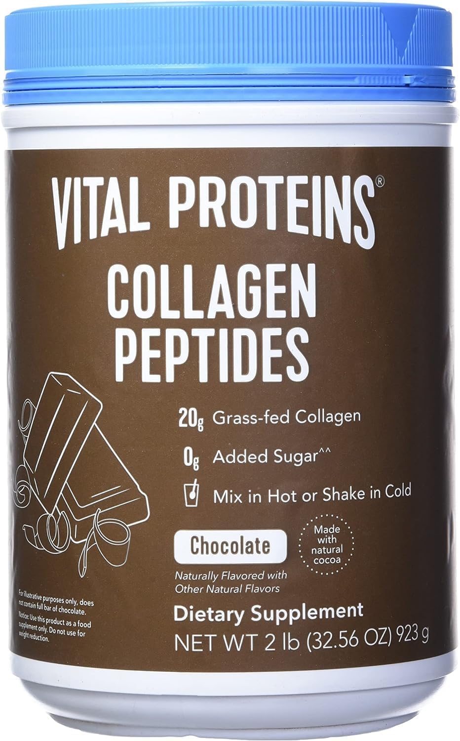 Foto 2 pulgar | Suplemento Vital Chocolate Proteins, Péptidos De Colágeno, 910 Ml - Venta Internacional.
